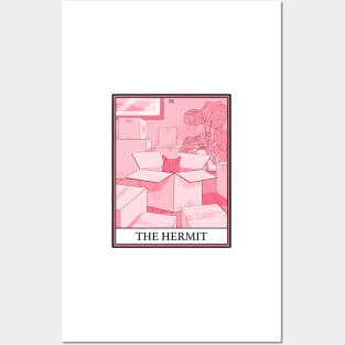 Hermit Cat Tarot Posters and Art